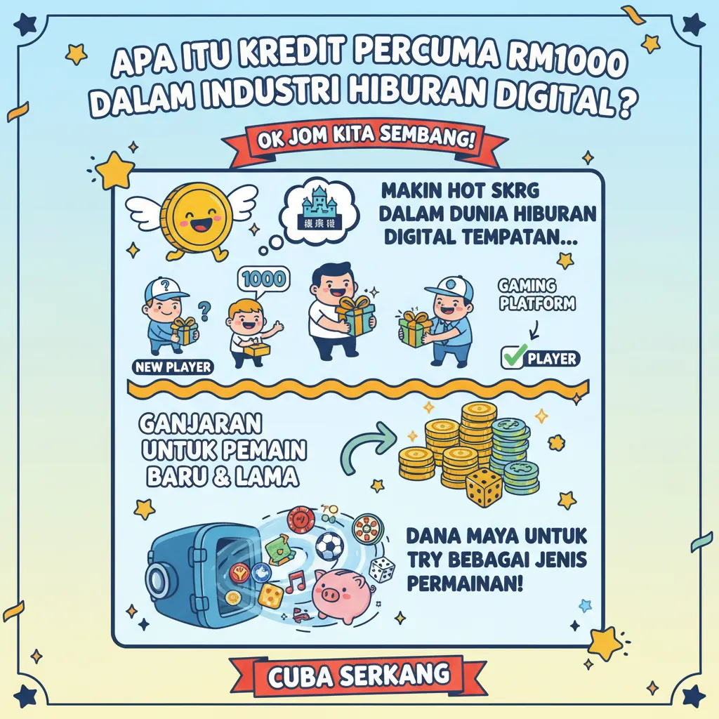 Apa Itu Kredit Percuma RM1000 dalam Industri Hiburan Digital?